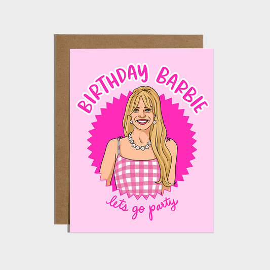 Brittany Paige - Let's Go Party Birthday Card