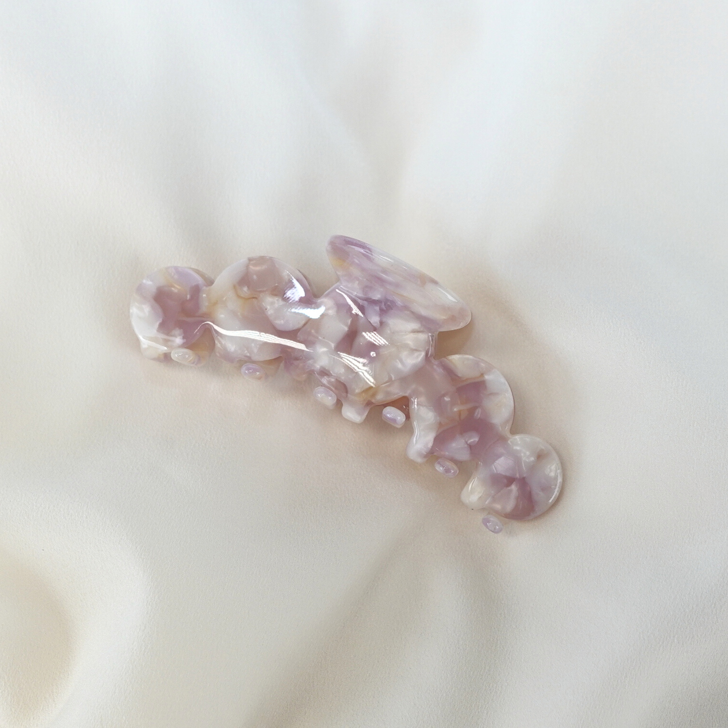 Love Attack - Nefeli Cellulose Acetate Hair Claw Clips: Lavender Multi