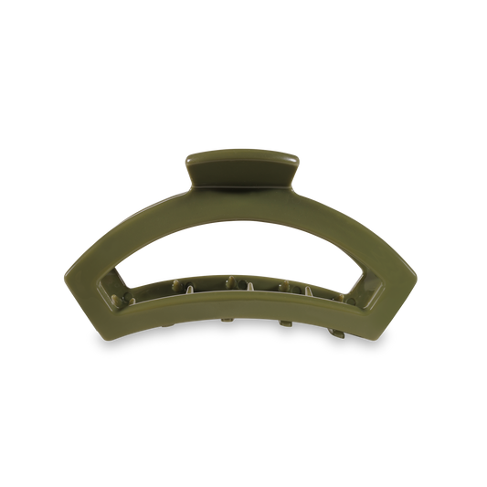 TELETIES - Open Olive Medium Hair Clip