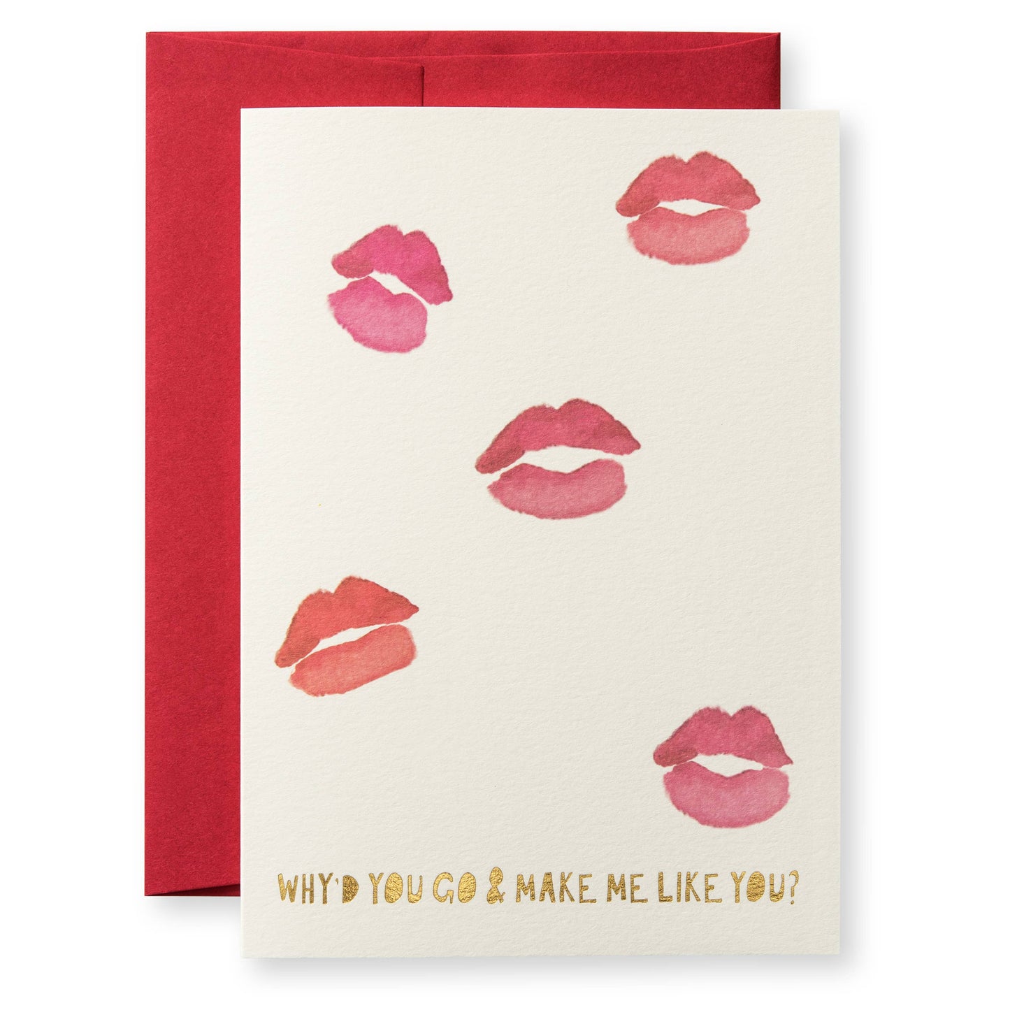 Karen Adams Designs - Smooch Greeting Card