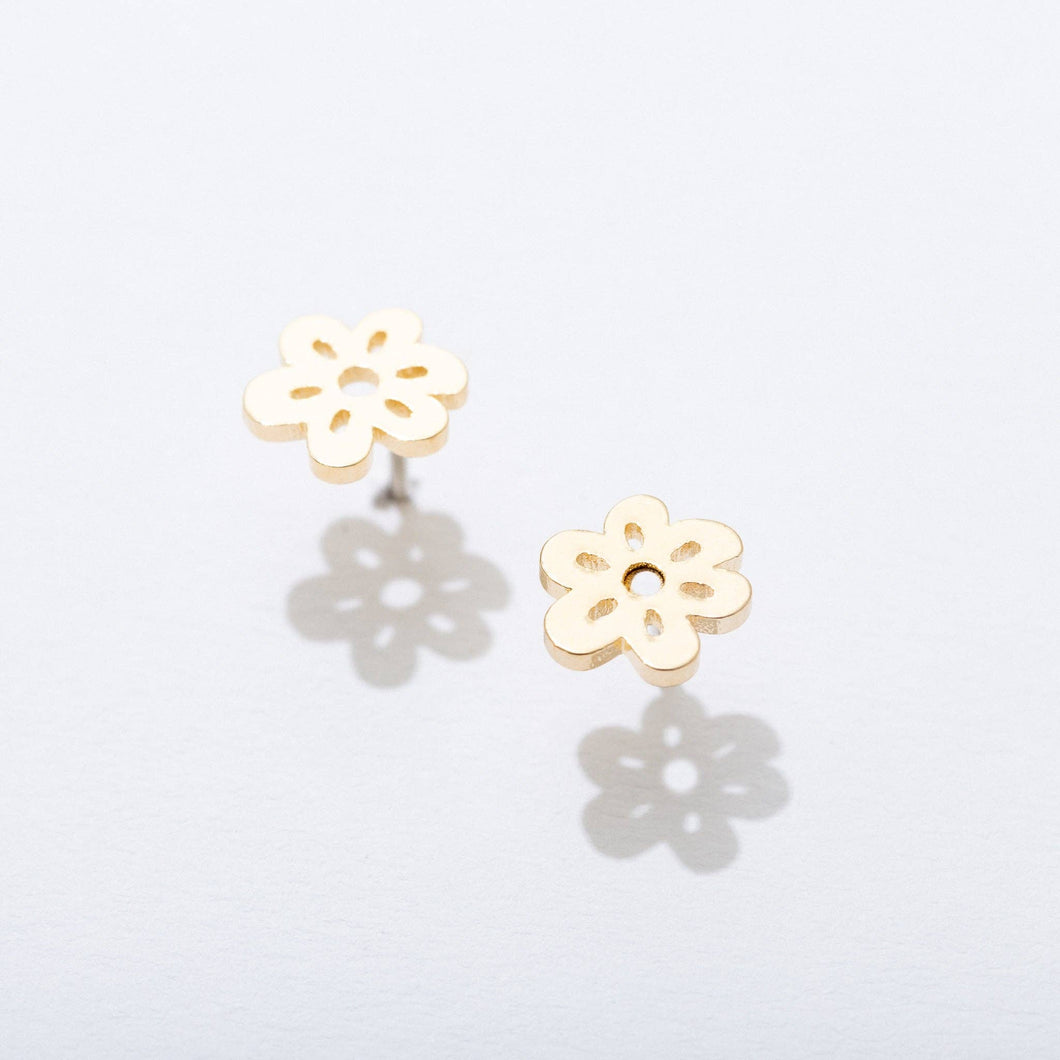 Larissa Loden - Little Polkadot Flower Stud Earrings