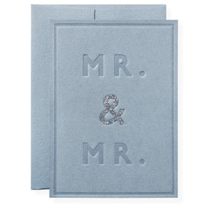 Karen Adams Designs - Mr. and Mr. Greeting Card