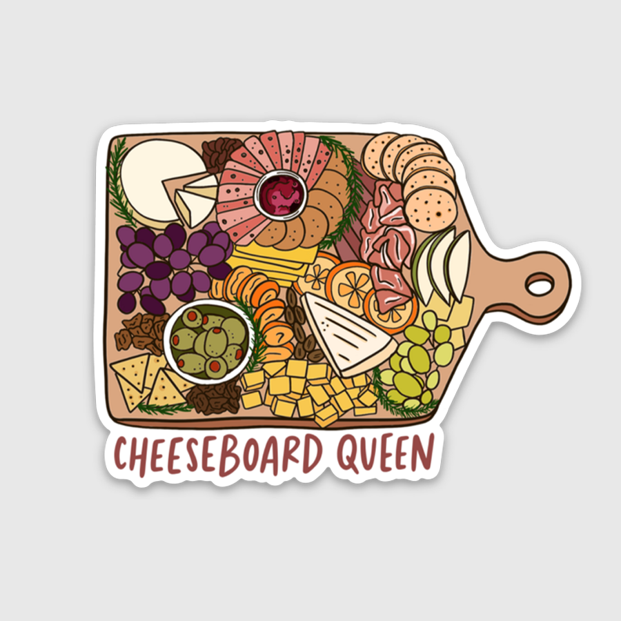 Brittany Paige - Cheeseboard Queen Charcuterie Sticker
