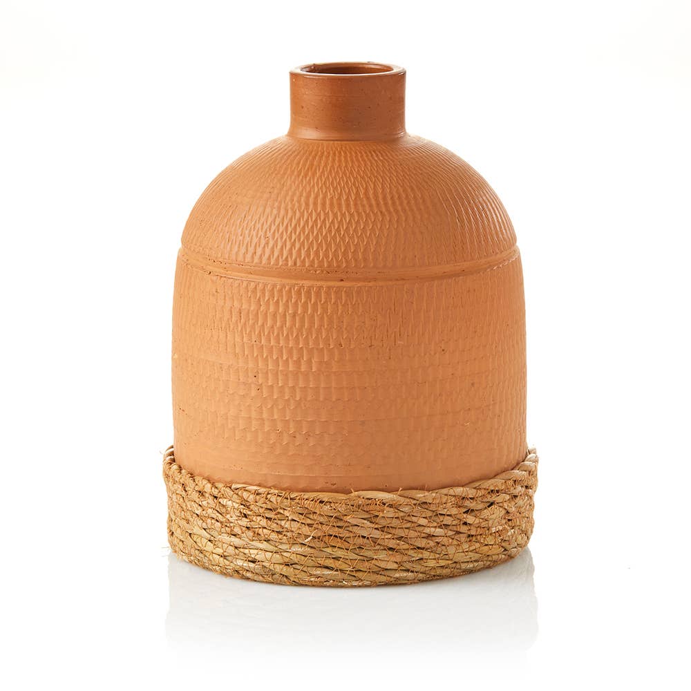 SERRV International - Chandra Terracotta Vase