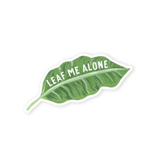 Isabella MG & Co. - Leaf Me Alone Plant Sticker