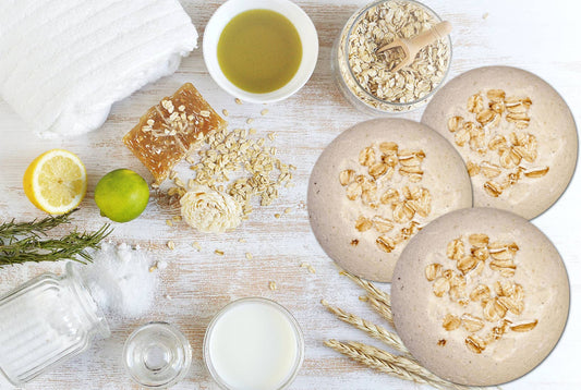 Posh Brats - Skin Soothing Milk & Oats (unscented) Fizzy Bath Bomb