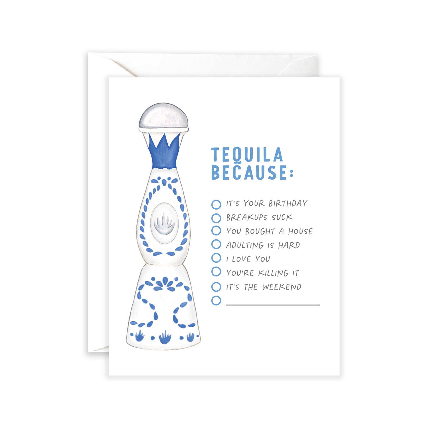 Isabella MG & Co. - Tequila Because Card