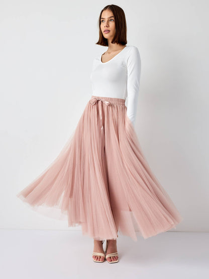 Choklate Paris - Aria Tulle Skirt -Old Rose