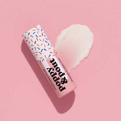 Poppy & Pout - Lip Balm, Birthday Confetti Cake, Pink