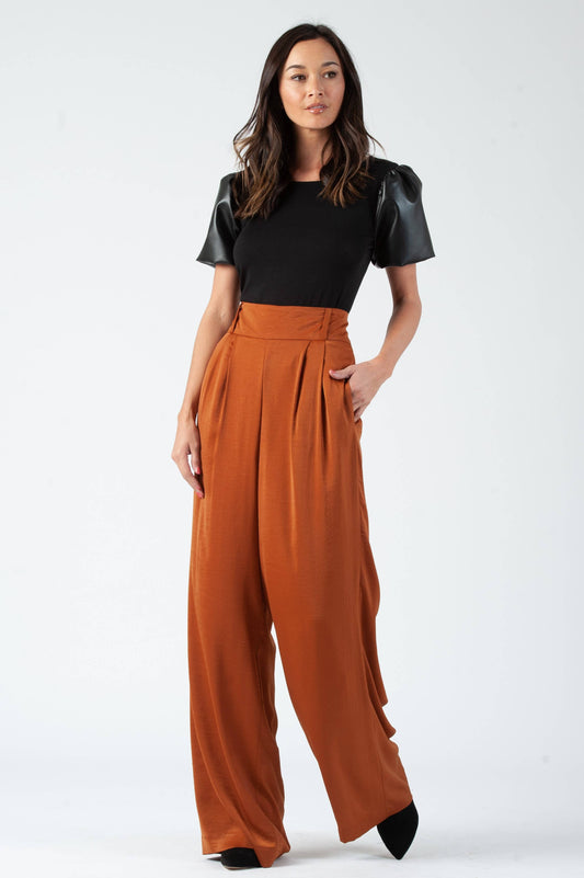 Lucca Couture - Yakutsk Straight Maxi Pants