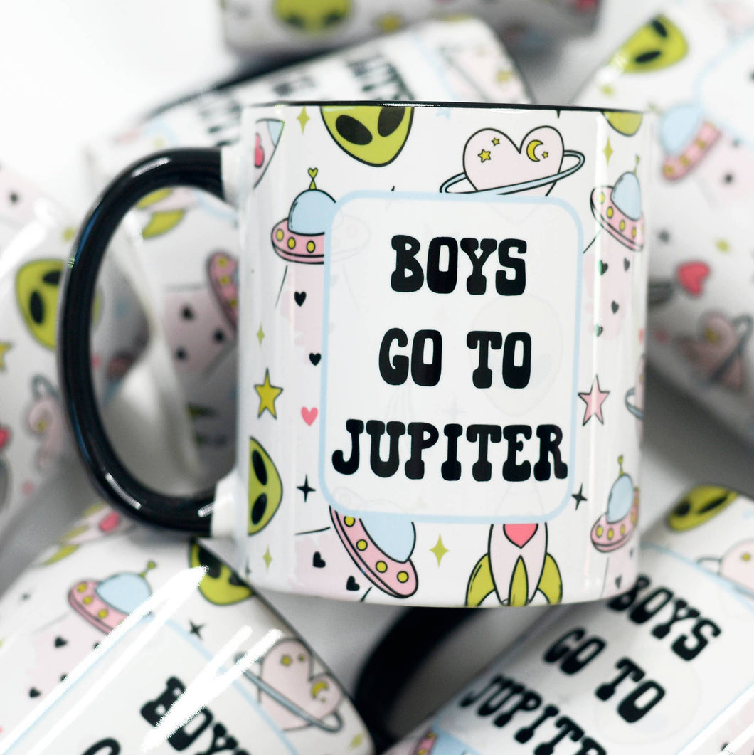Mugsby - Boys Go To Jupiter Valentine's Ceramic Mug