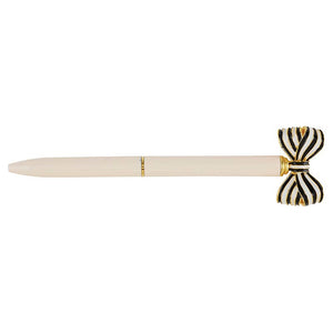 Santa Barbara Design Studio by Creative Brands - Striped Bow Pen - Blush