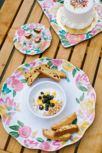 Mary Square - Garden Party Melamine Chip & Dip