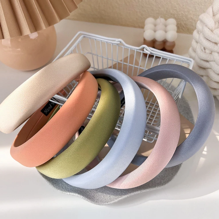 Femme Faire - Pastel Satin Padded Headband