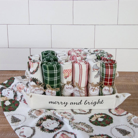 Audrey's - Christmas Tea Towels'