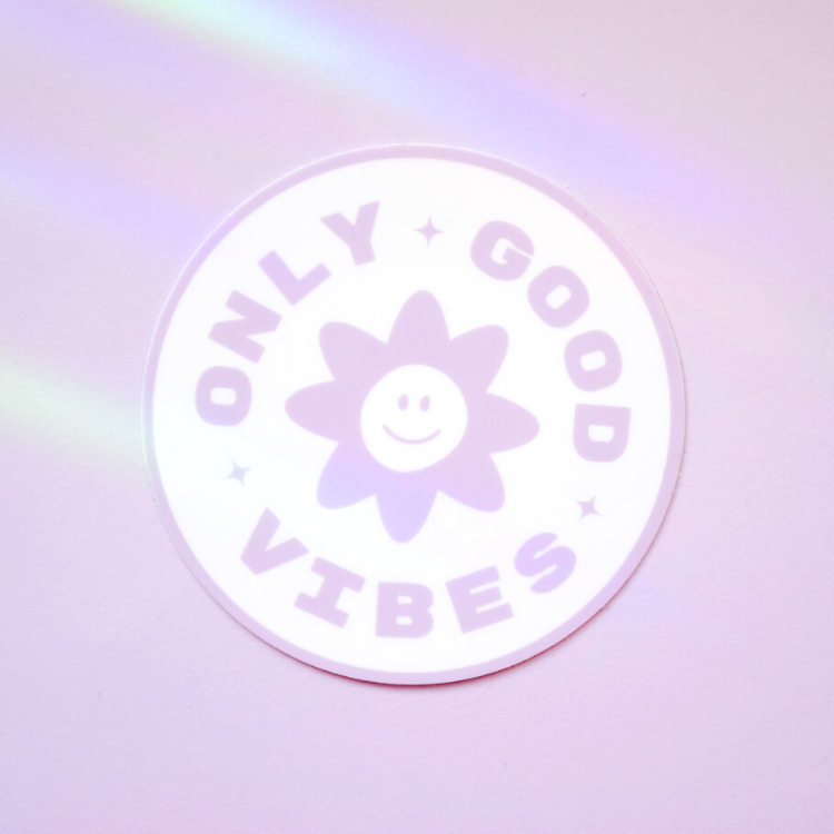 NovaKay Designs - Only Good Vibes Sticker