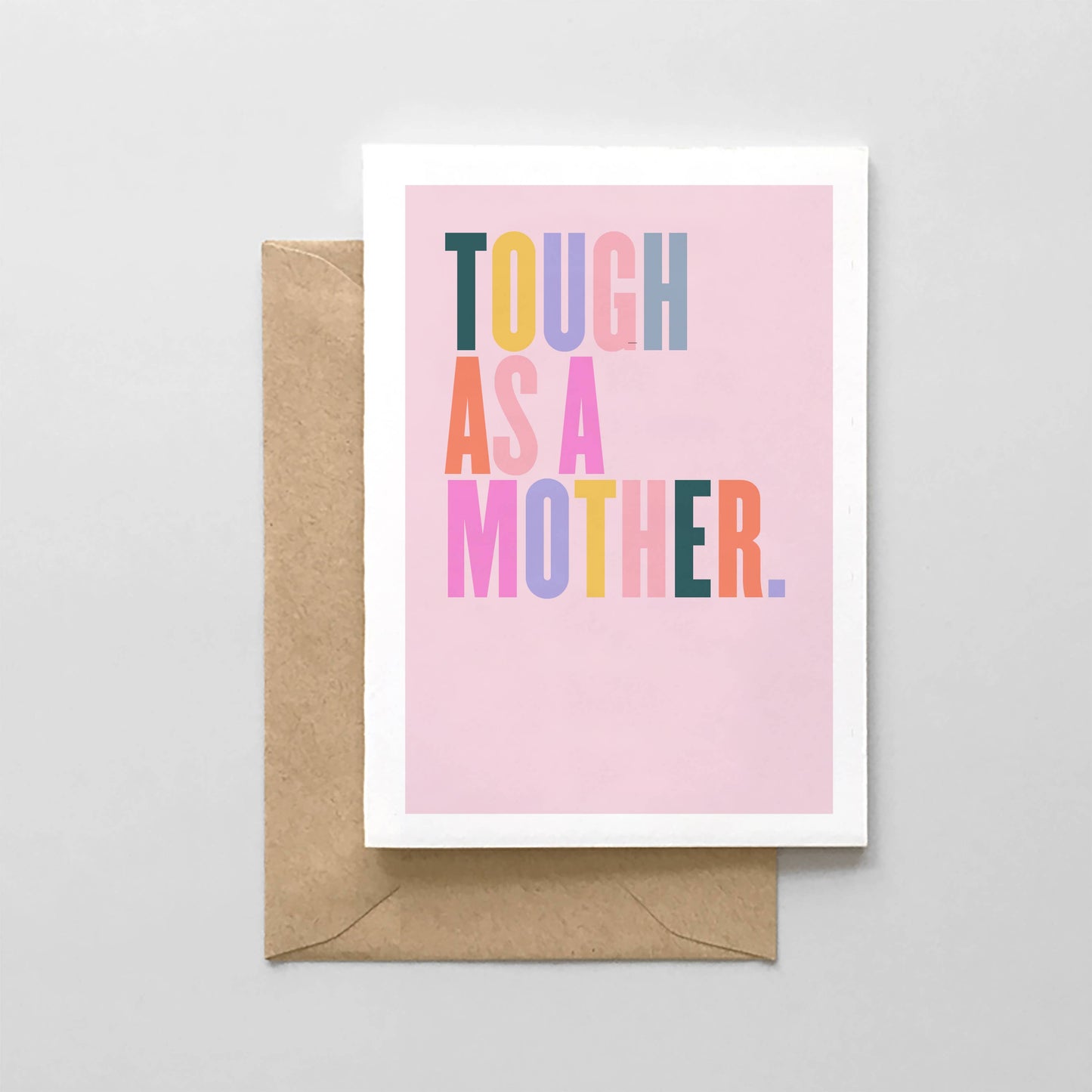 Spaghetti & Meatballs - TOUGH AS A MOTHER - Mother's Day Card