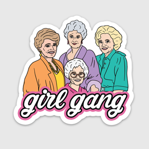 Brittany Paige - Girl Gang Golden Sticker