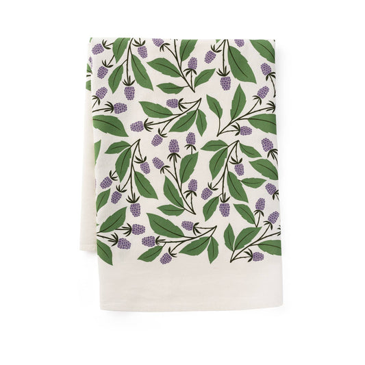 HAZELMADE - Blackberries Tea Towel / Kitchen Decor / Midwest Made
