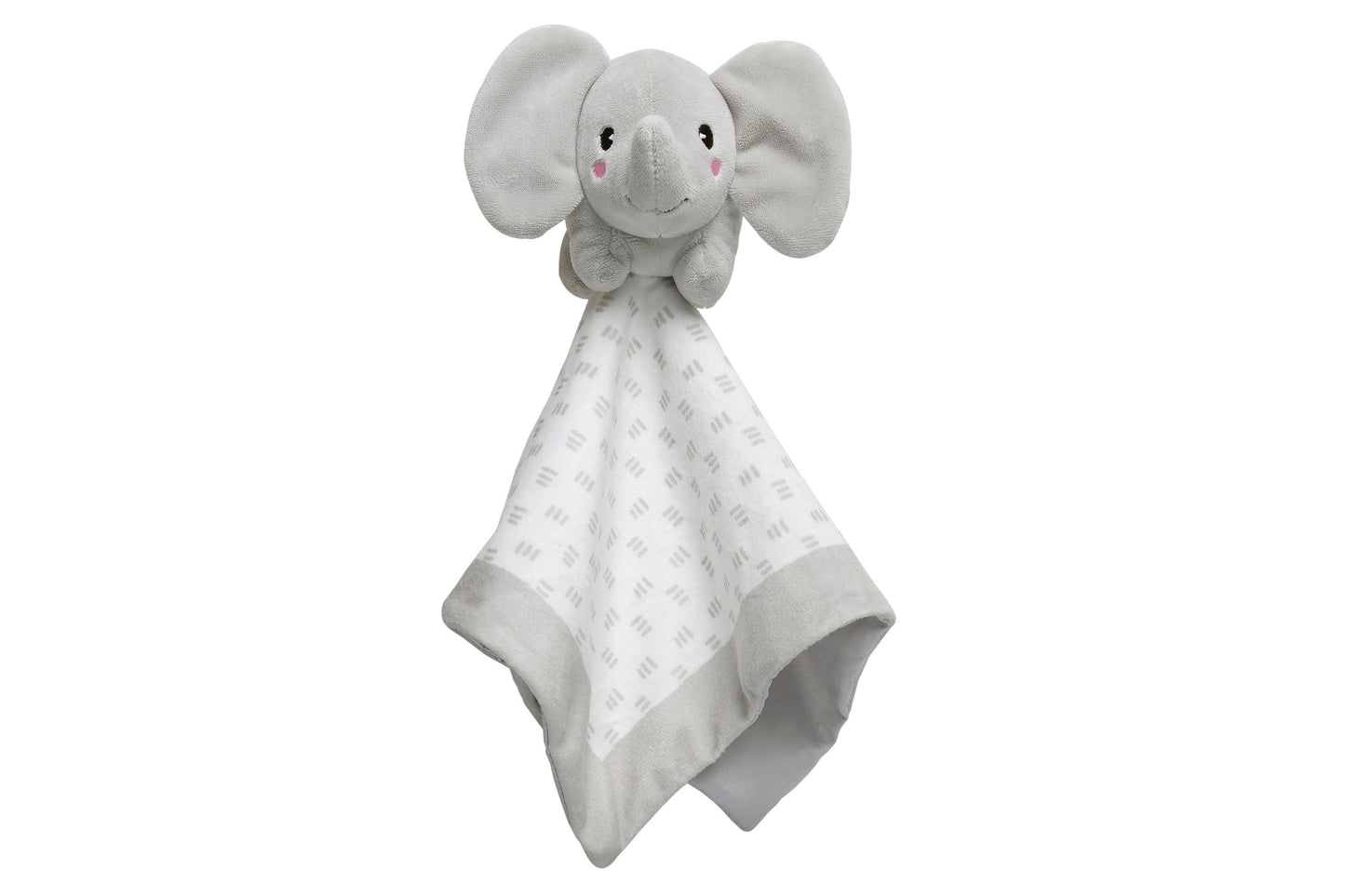 Pearhead - Elephant Lovey Blanket, Baby Blanket Gray