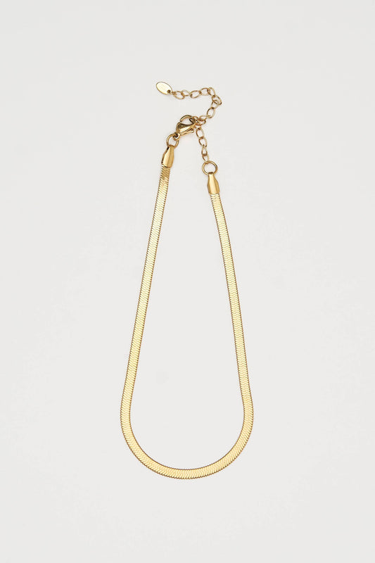 Brenda Grands Jewelry - Dainty Snake Anklet