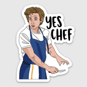 Brittany Paige - Yes Chef Sticker