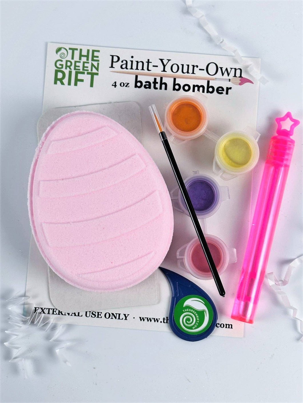 Paint-Your-Own Easter Egg Bath Bomb