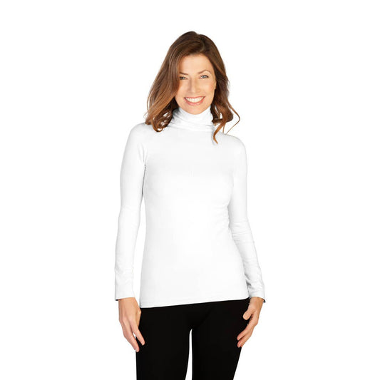 Skinnytees - Turtleneck - White