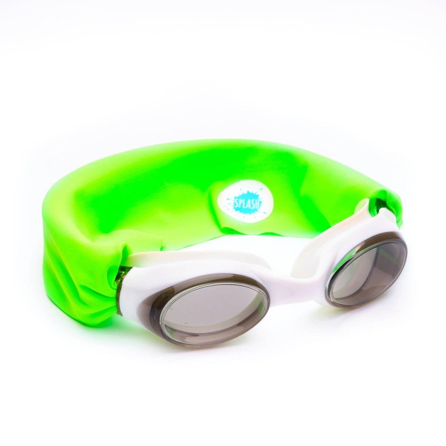 Splash Swim Goggles - Neon Green Swim Goggles