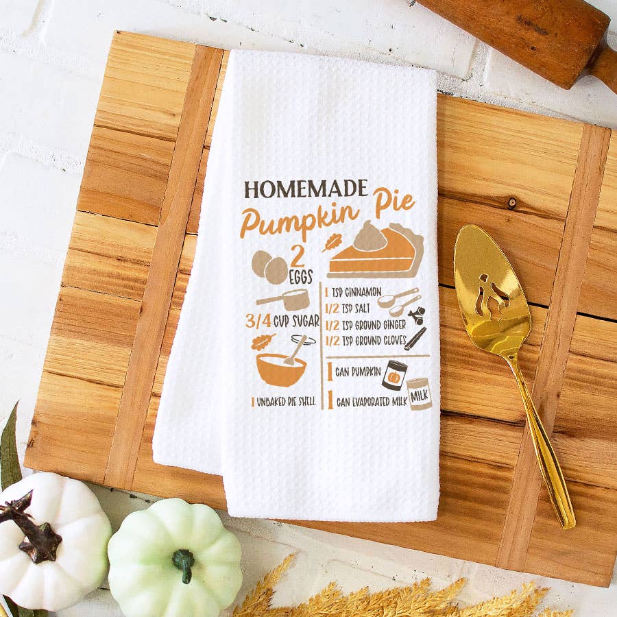 Canary Road - Fall Recipe Pumpkin Kitchen Autumn Towel Decor