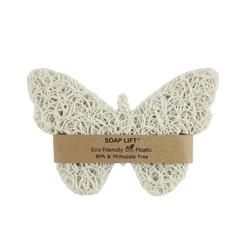 Soap Lift - Butterfly Soap Lift - White