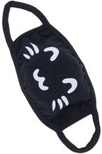 Black & White Graphic Mask