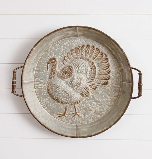 Audrey's - Embossed Turkey Tray