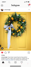 Lemon Wreath
