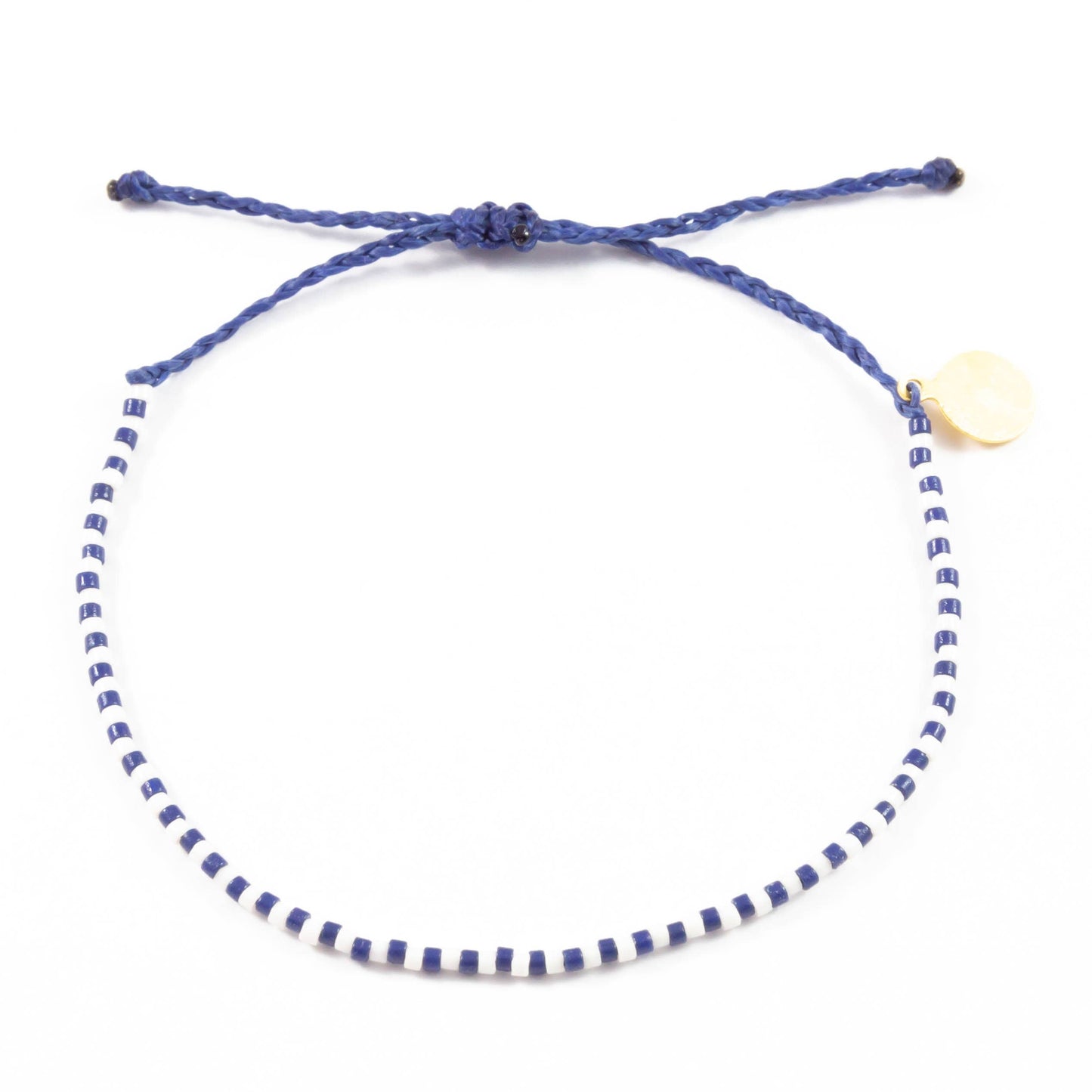 Nica Life - Navy Alternating Beaded Bracelet