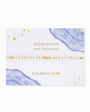 Kindred Row - Moonstone Healing Gemstone Stacking Bracelet