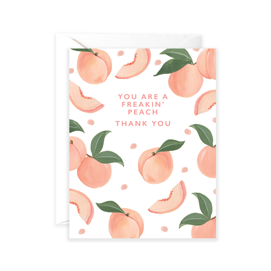 Isabella MG & Co. - You're A Freakin' Peach Card