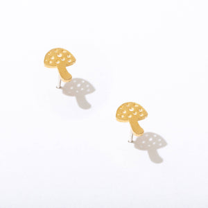 Larissa Loden - Little Mushroom Stud Earrings