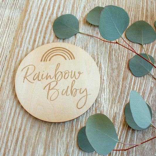 Bebe Au Lait - Rainbow Baby Milestone Disc