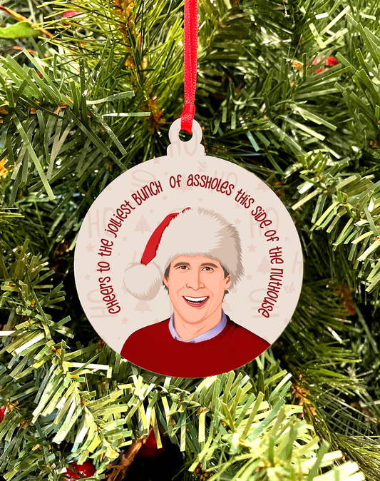 Versatile Coasters - Clark Jolliest -  Tree Ornament