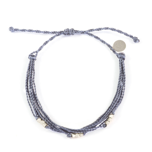 Nica Life - Denim Macua in Silver Bracelet