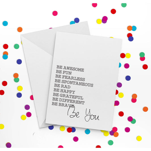Wild & Precious - Be You Card