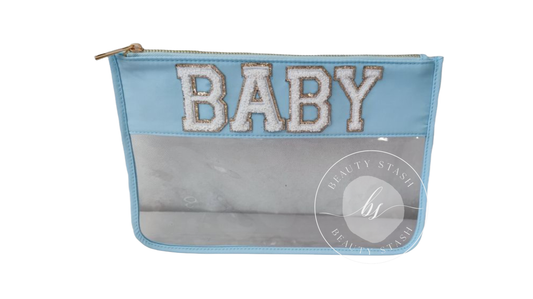 Beauty Stash - BABY Clear Luxury Nylon Pouch