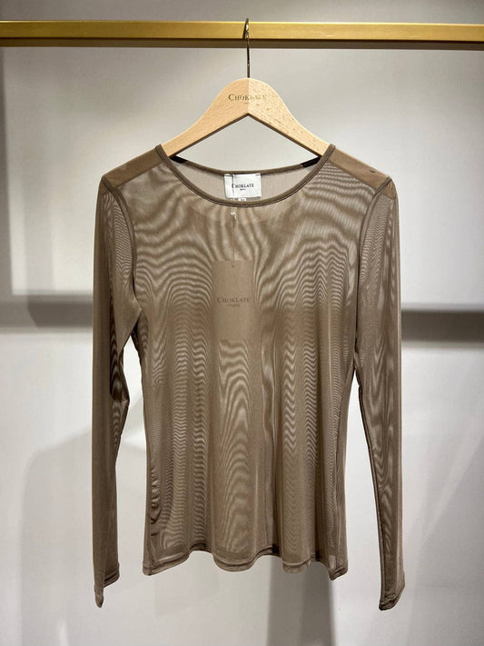 Choklate Paris - Mesh Top - Taupe