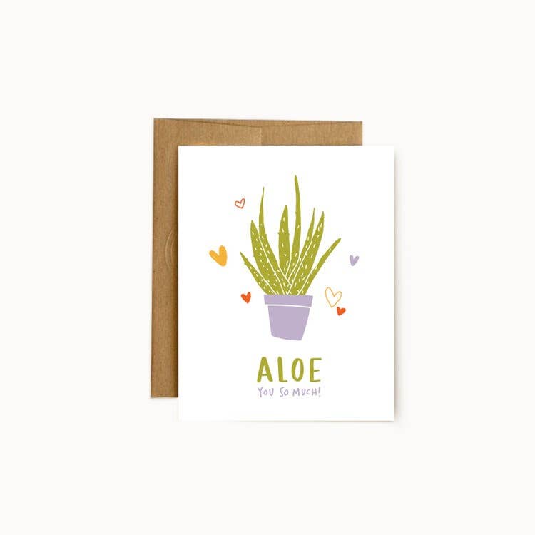 Hello Doodle - Aloe You Card