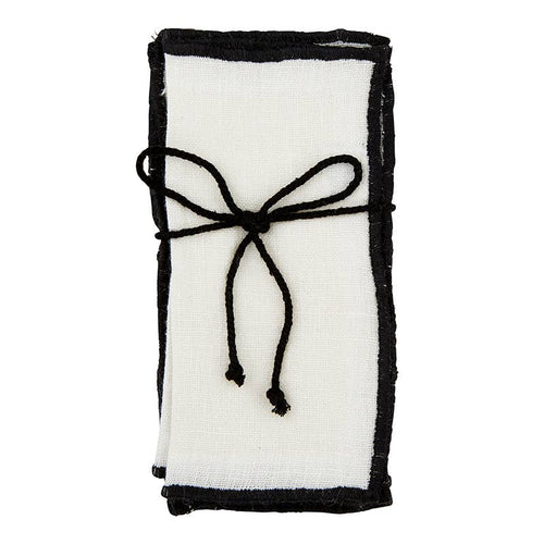 Santa Barbara Design Studio by Creative Brands - Ivory Linen Napkins - 4/pk