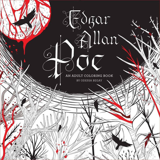 Union Square & Co. - Edgar Allan Poe: An Adult Coloring Book