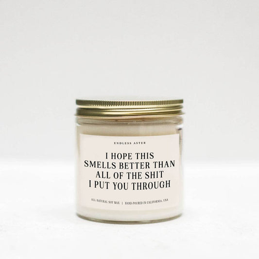 Endless Aster - Smells Better Than All Of The Shit I Put You Through Candle
