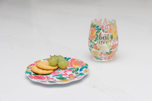 Mary Square - Garden Party Melamine Appetizer Plate