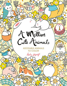 Union Square & Co. - A Million Cute Animals Coloring Book